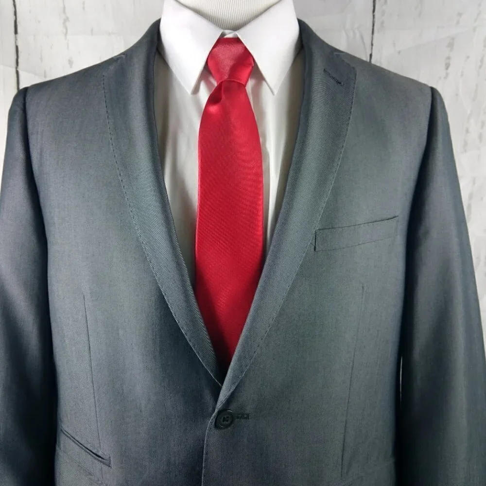 Rock & Republic 42S Gray Suit Blazer Sports Coat